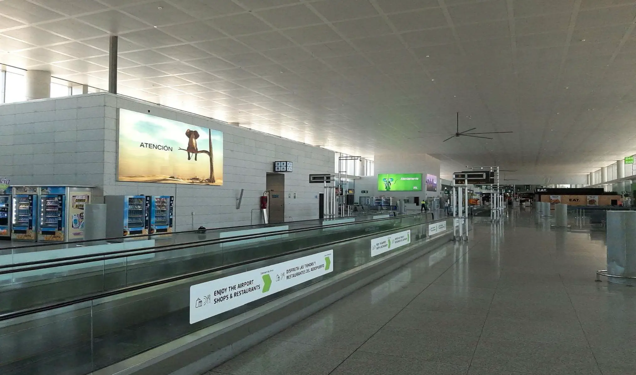 Publicidad en aeropuerto - gran impacto y visibilidad