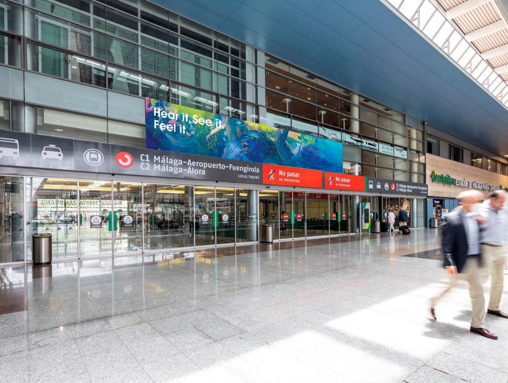 Ave-png Publicidad en estación AVE - Gran visibilidad