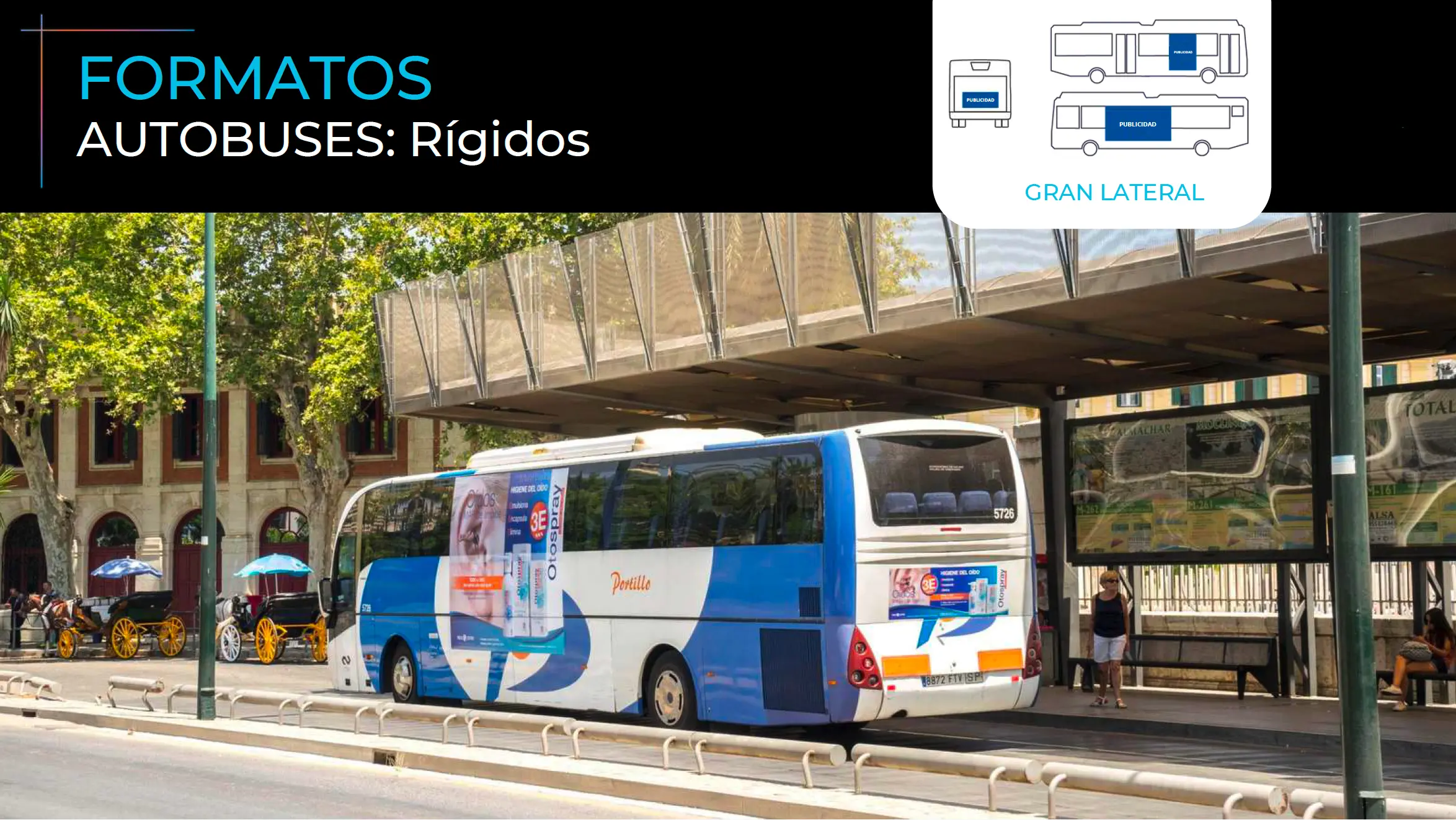 Publicidad en autobuses - gran impacto