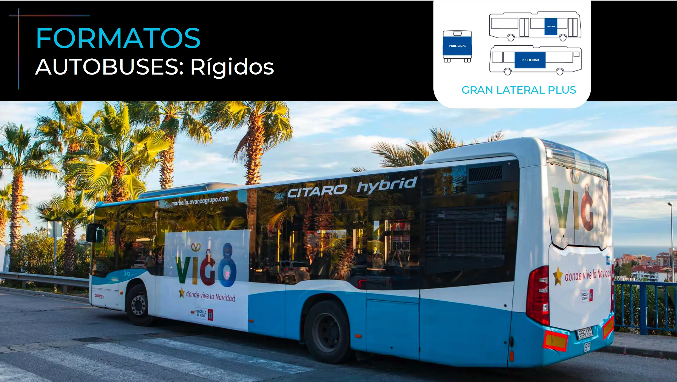 Publicidad en autobuses - gran impacto