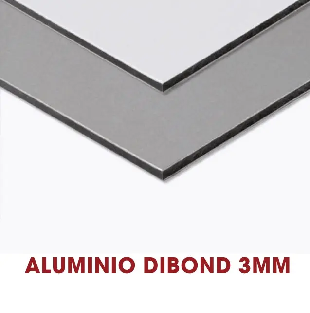 Aluminio dibónd - soporte rígido