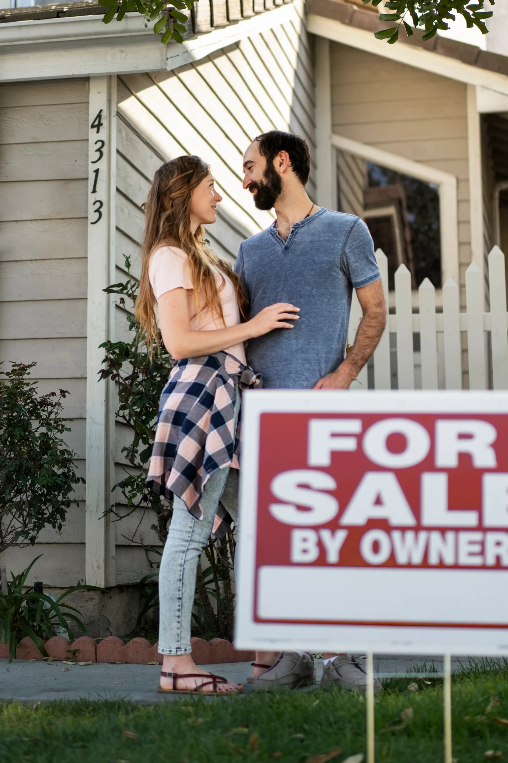 Cartel de publicidad rígido para venta de casa