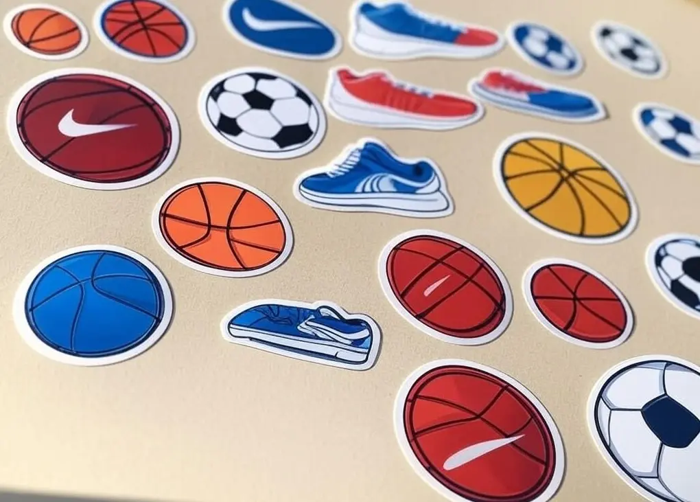 Pegatina deportivas de varios modelos
